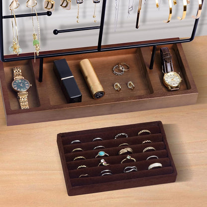 Elegant 3-in-1 Jewelry Holder