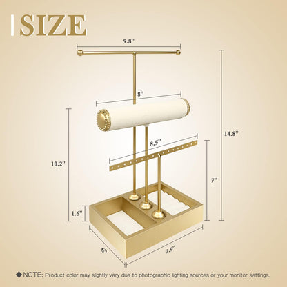 3-in-1 Jewelry Organizer Stand