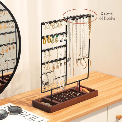 Elegant 3-in-1 Jewelry Holder