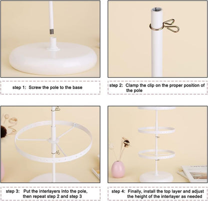 TANOSAN Jewelry Organizer Stand