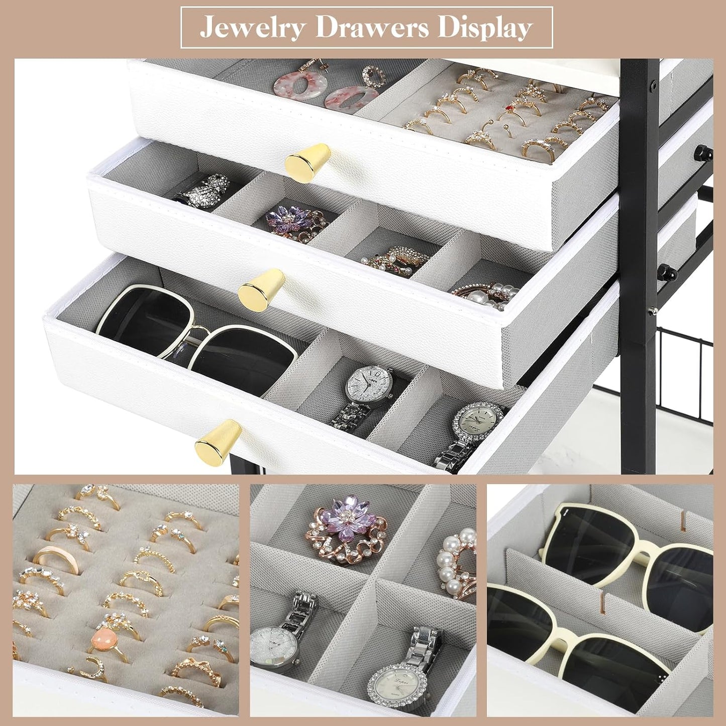 Keebofly Jewelry Organizer