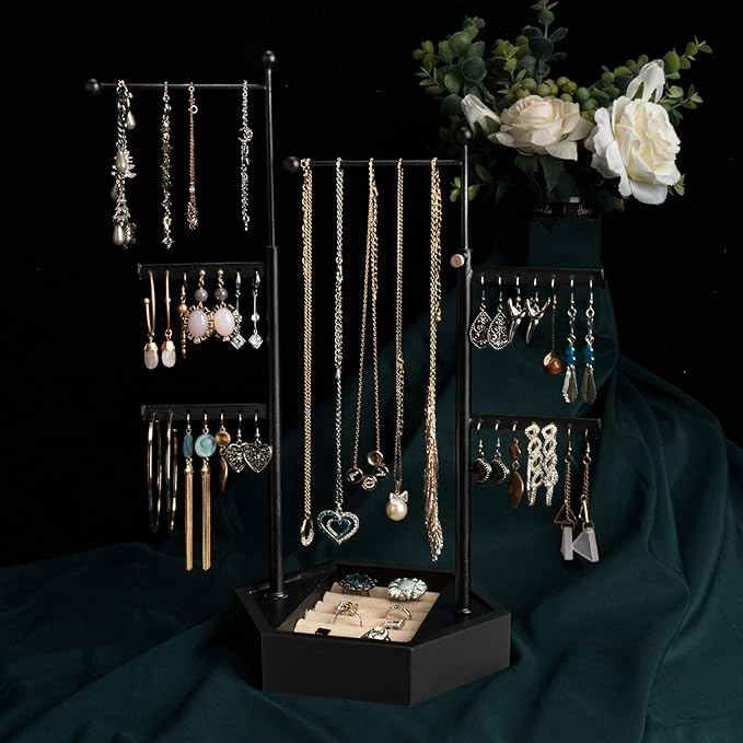 Adjustable Jewelry Organizer Stand