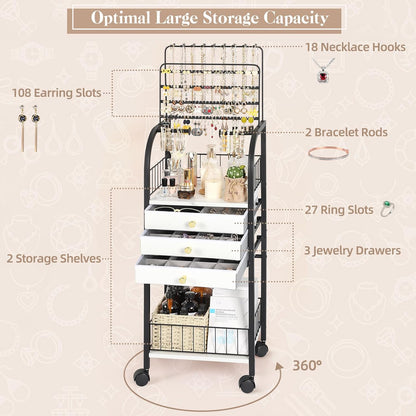 Keebofly Jewelry Organizer