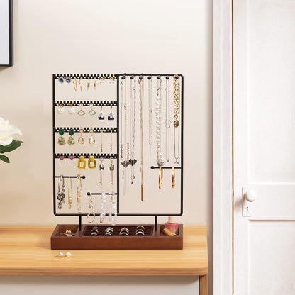 Elegant 3-in-1 Jewelry Holder